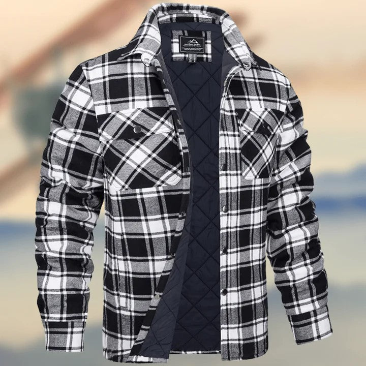 Bjorn | Herren Holzfällerjacke mit Karomuster