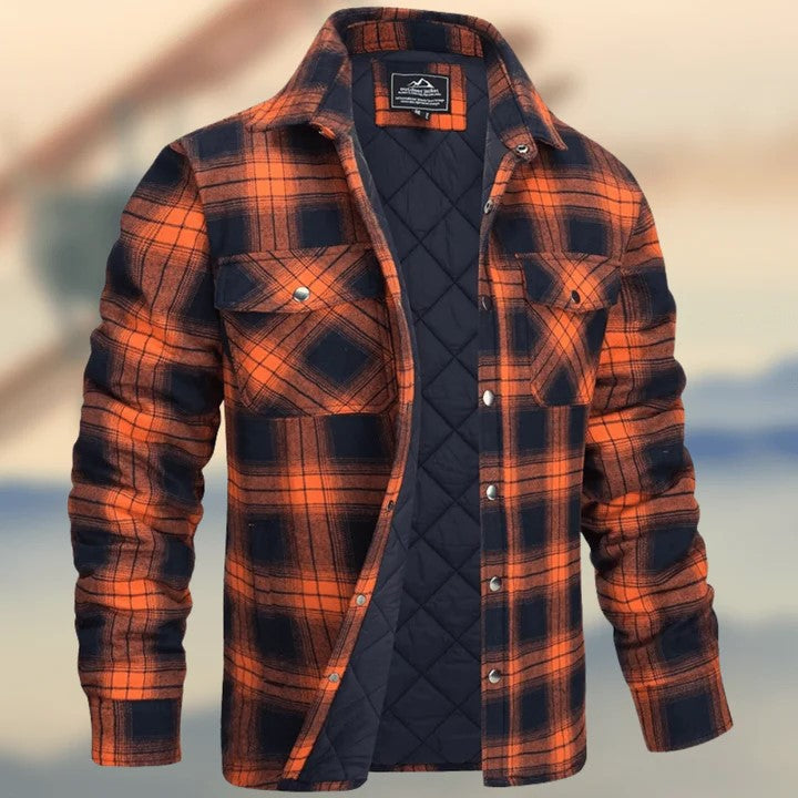 Bjorn | Herren Holzfällerjacke mit Karomuster