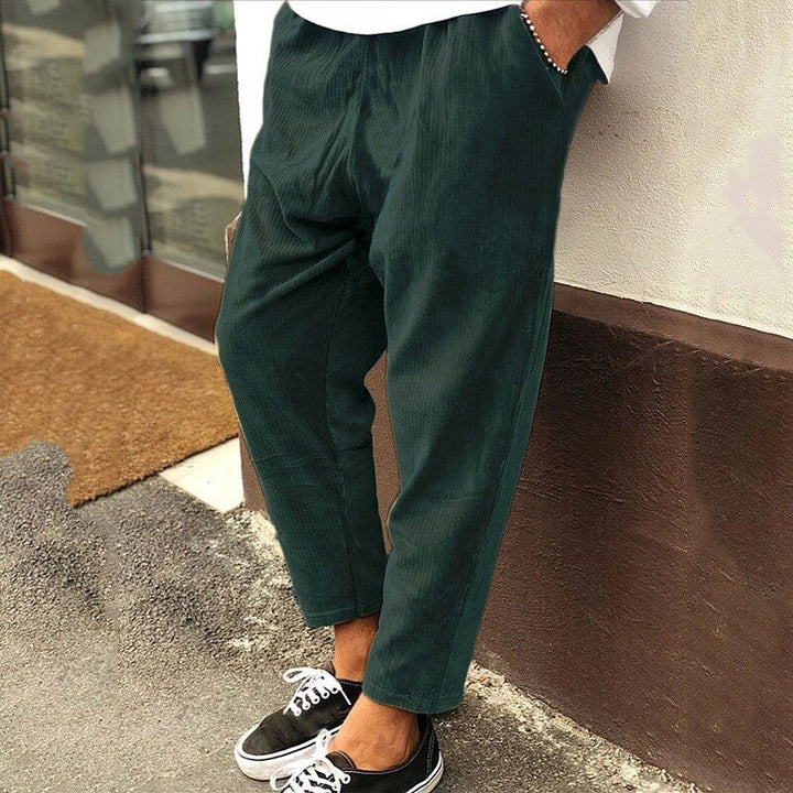 Samuel | Lockere Cordhose mit Bund