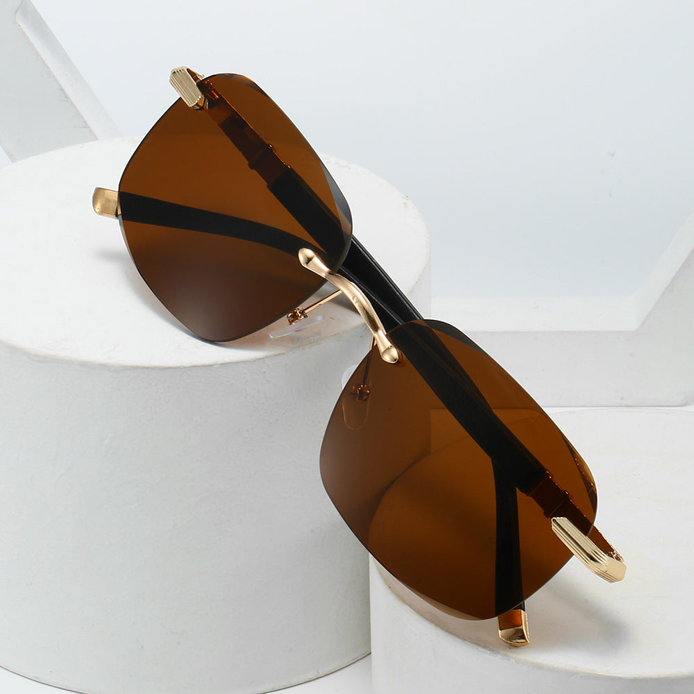 Herren Fashion-Sonnenbrille | Leichtes Gestell und Getönte Gläser | Moderner Sonnenschutz