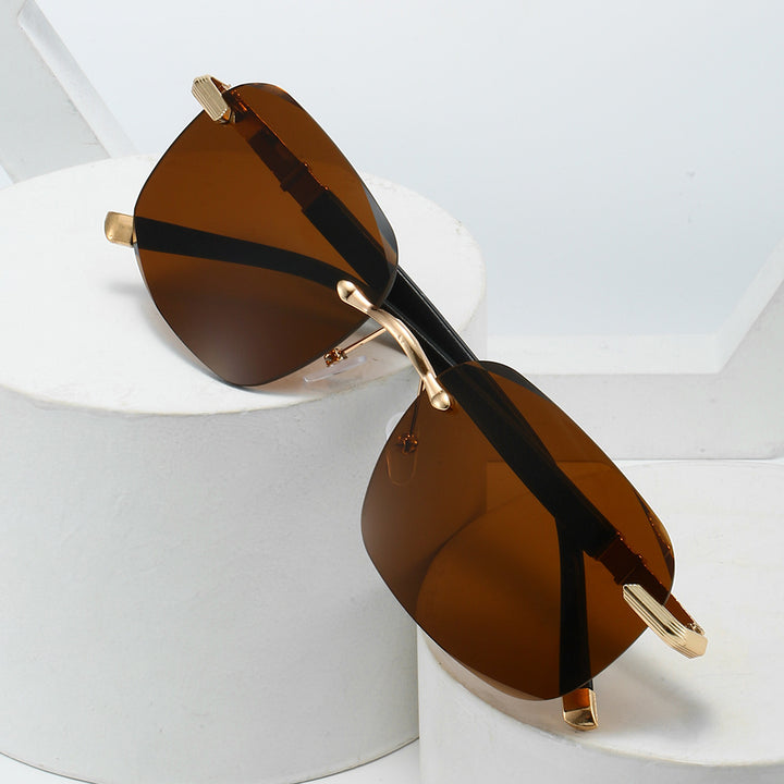 Herren Fashion-Sonnenbrille | Leichtes Gestell und Getönte Gläser | Moderner Sonnenschutz