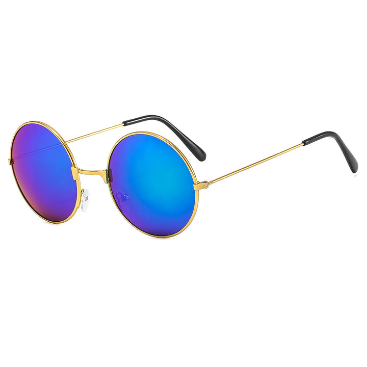Damen Fashion-Sonnenbrille | Klassische Runde Silhouette und Auffällige Gläser | Stilvolles Statement-Accessoire