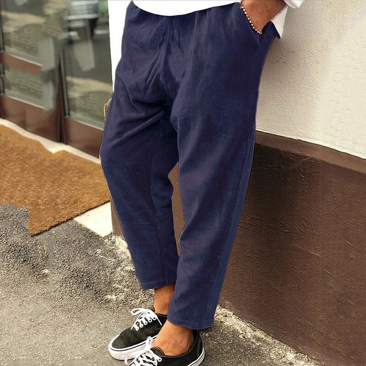 Samuel | Lockere Cordhose mit Bund