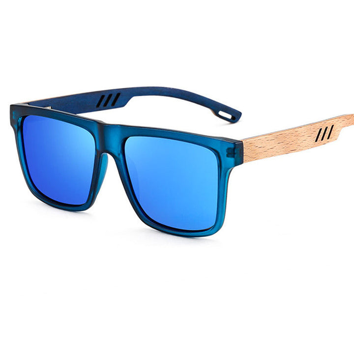 Herren Sonnenbrille | Markante Eckige Form und Getönte Gläser | Moderner Outdoor-Stil