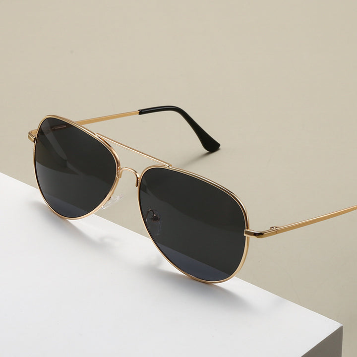 Herren Piloten-Sonnenbrille | Metallrahmen und Getönte Gläser | Zeitloser Outdoor-Stil