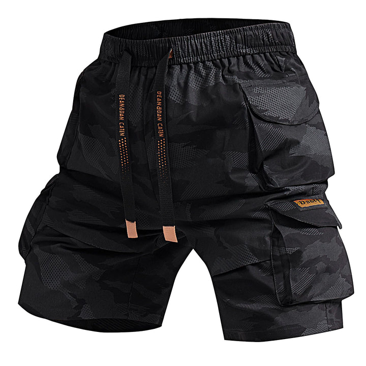 Herren Cargo-Shorts | Mehrere Taschen und Elastischer Bund | Funktionaler Outdoor-Stil