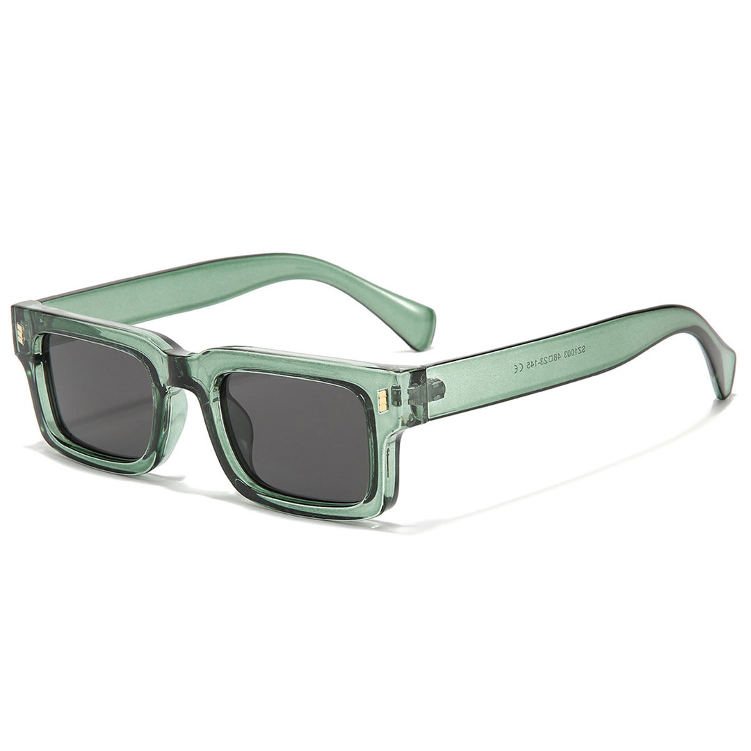 SwissFellas Herren Sonnenbrille Retro, eckiger Rahmen