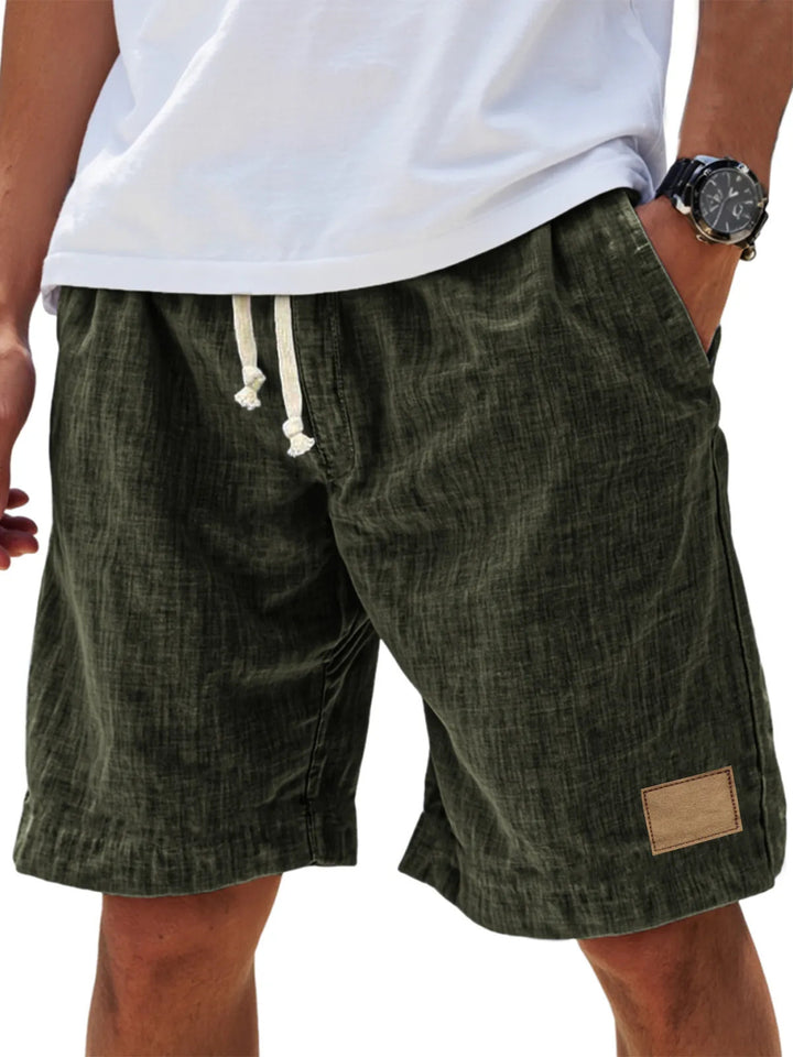 Herren Shorts mit Kordelzug | Lockere Passform und Seitentaschen | Komfortabler Sommerstil
