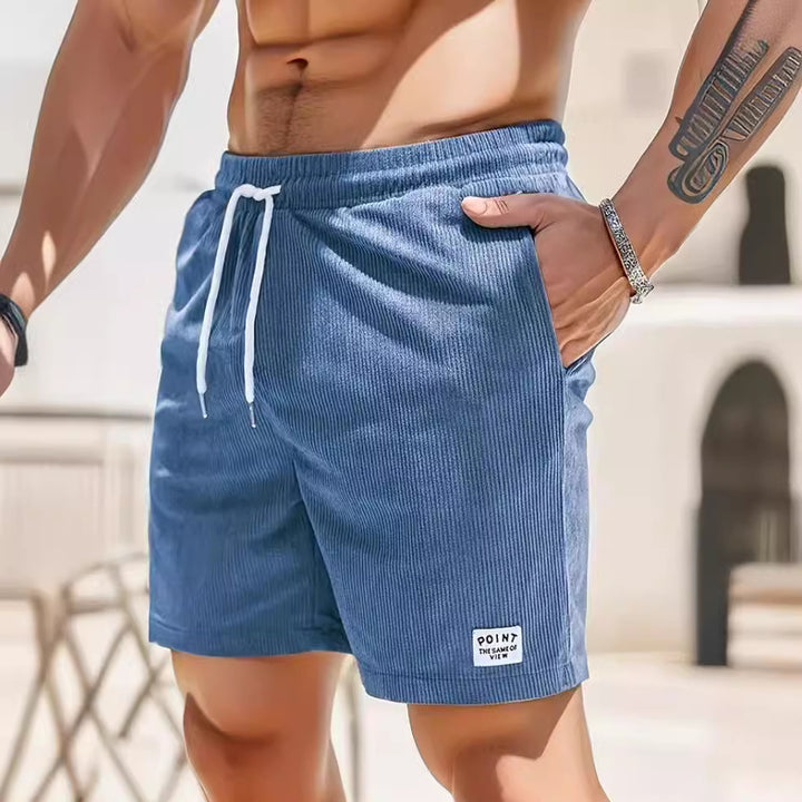 Herren Freizeitshorts | Kordelzugbund und Lockere Passform | Komfortabler Sommerstil