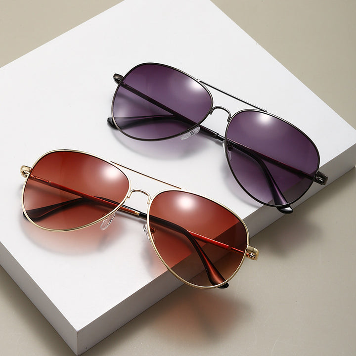 Herren Piloten-Sonnenbrille | Metallrahmen und Getönte Gläser | Zeitloser Outdoor-Stil