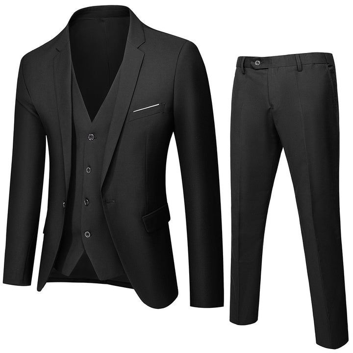 Herren Anzug-Set | Dreiteiliges Design und Gepflegte Silhouette | Stilvoll für Besondere Anlässe