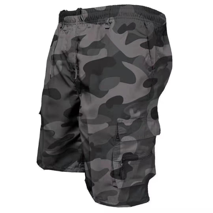 Herren Camouflage-Shorts | Lockere Passform und Praktischer Stauraum | Robuster Freizeitstil