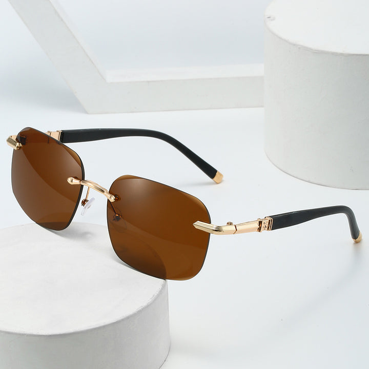 Herren Fashion-Sonnenbrille | Leichtes Gestell und Getönte Gläser | Moderner Sonnenschutz