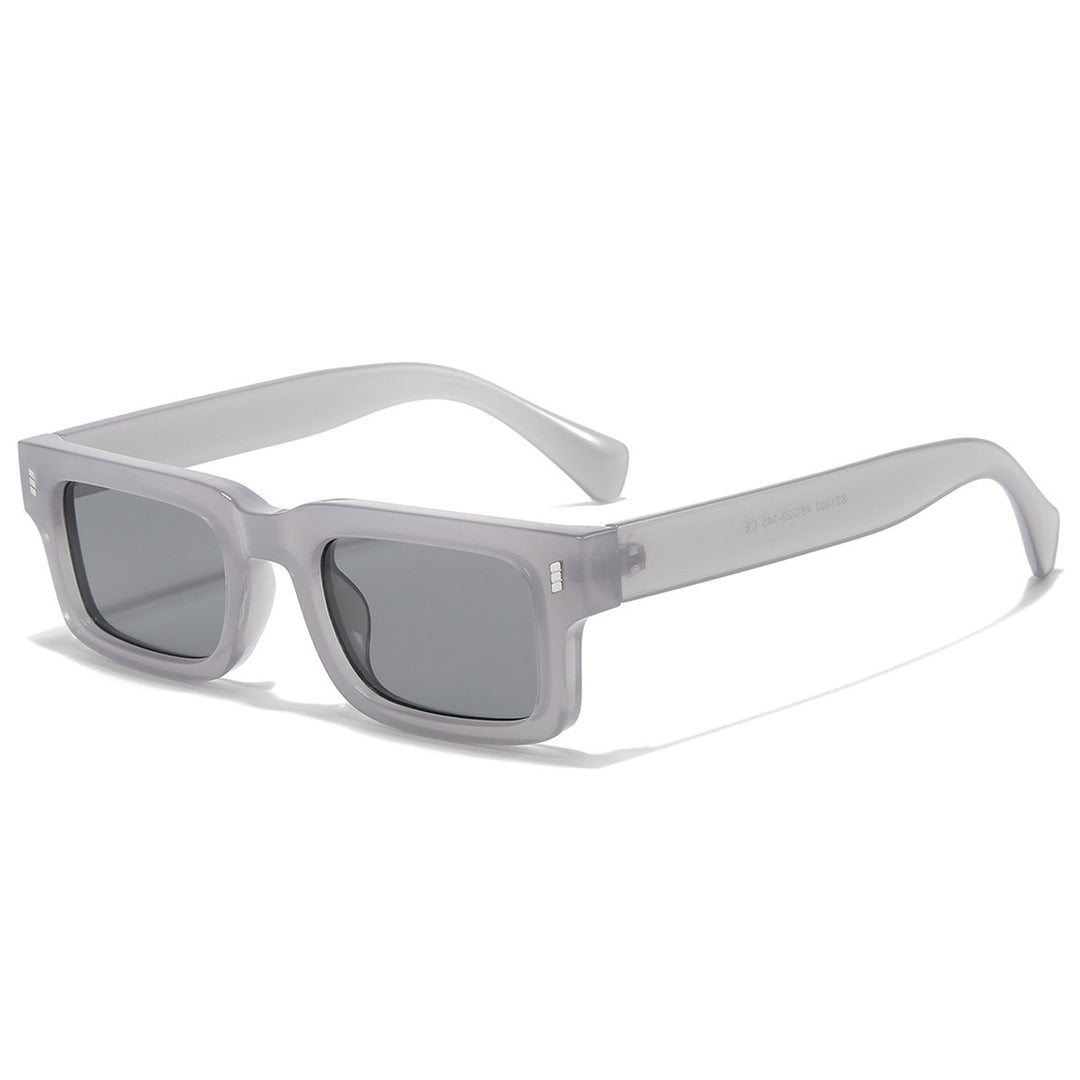 SwissFellas Herren Sonnenbrille Retro, eckiger Rahmen