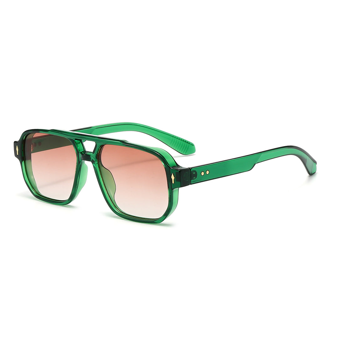 Herren Sonnenbrille | Übergroße Eckige Form und Getönte Gläser | Moderner Fashion-Look