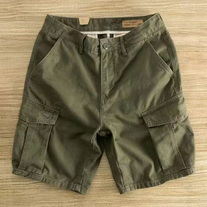 Herren Cargo-Shorts | Mehrere Taschen und Lockere Passform | Praktischer Freizeitstil