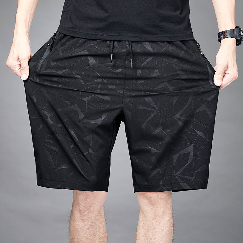 Herren Freizeitshorts | Dezentes Muster und Lockere Passform | Komfortabler Sommerstil