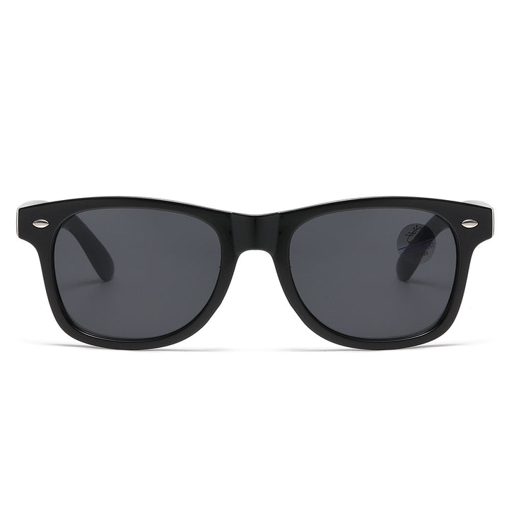 Herren Sonnenbrille | Abgerundet Eckige Form und Getönte Gläser | Zeitloser Retro-Stil