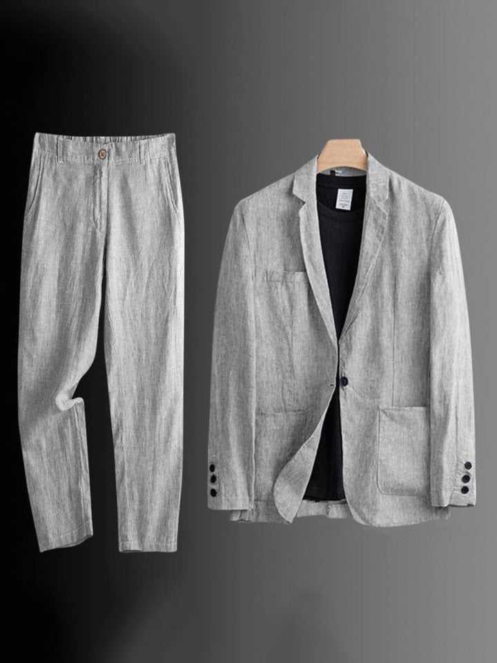 Herren Anzug-Set | Abgestimmtes Sakko und Passende Hose | Moderner Eleganter Stil