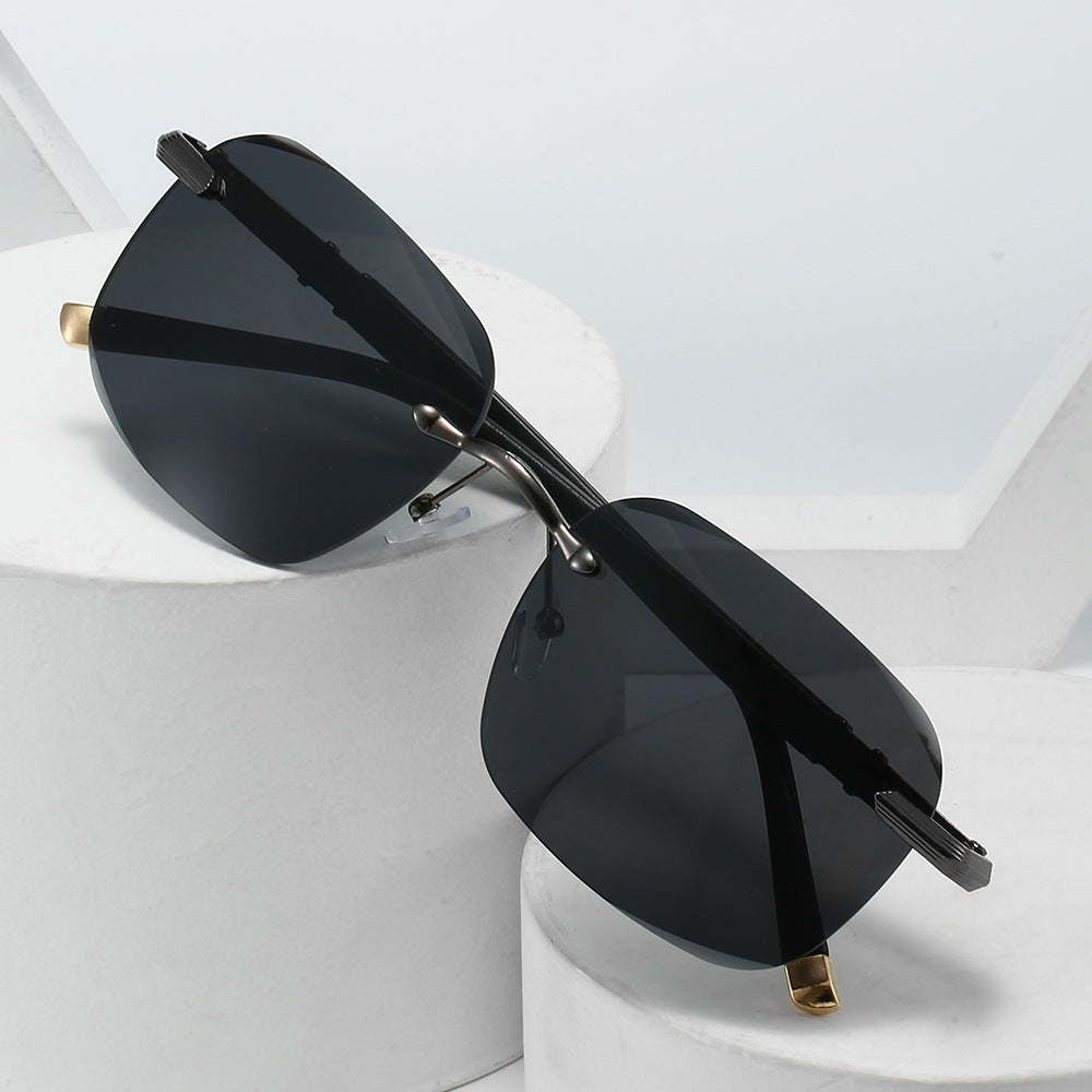 Herren Fashion-Sonnenbrille | Leichtes Gestell und Getönte Gläser | Moderner Sonnenschutz
