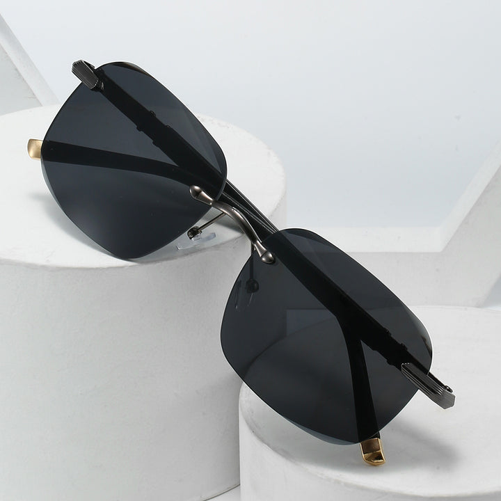 Herren Fashion-Sonnenbrille | Leichtes Gestell und Getönte Gläser | Moderner Sonnenschutz