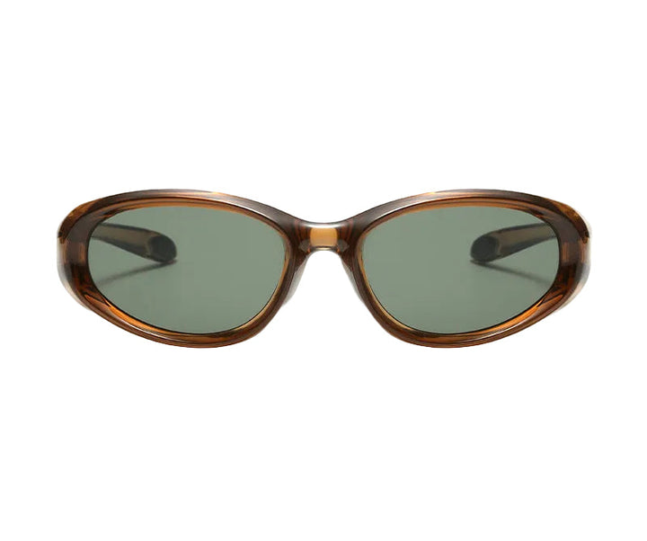 Damen Sonnenbrille | Ovale Form und Vintage-inspiriertes Design | Zeitlos Eleganter Stil
