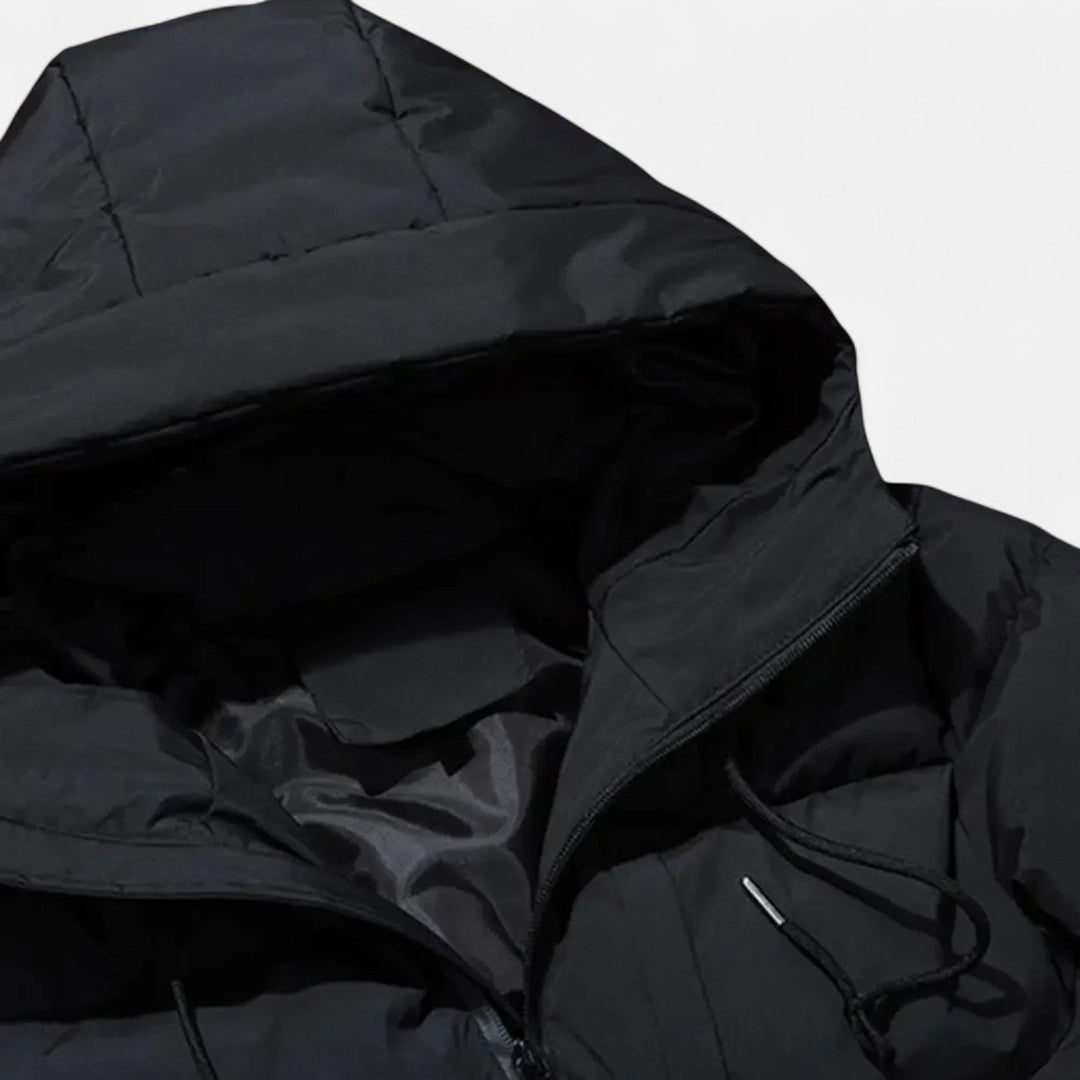 Steppjacke für Herren mit Kapuze