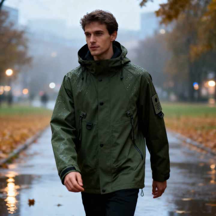Felix | Herren Softshelljacke mit Kapuze