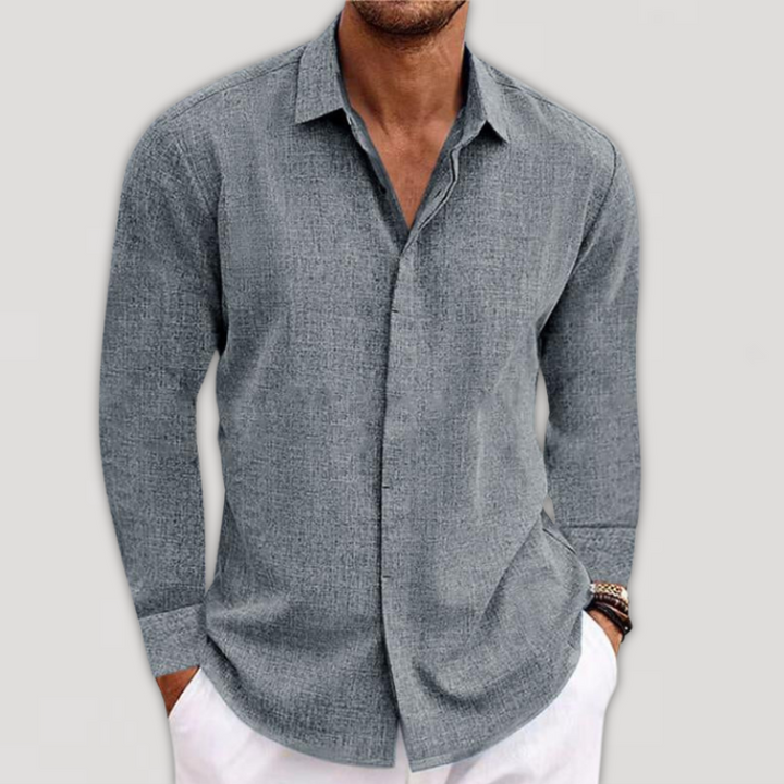 Konrad | Herren Regular Fit Hemd mit klassischem Kragen