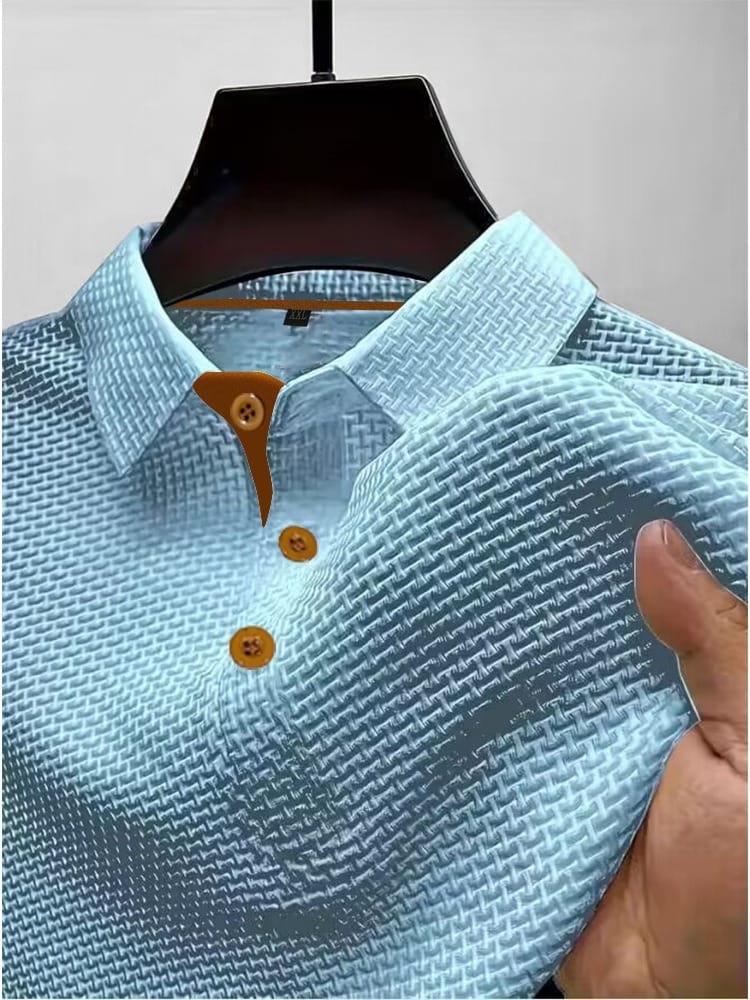Emil | Herren Poloshirt mit strukturierter Textur