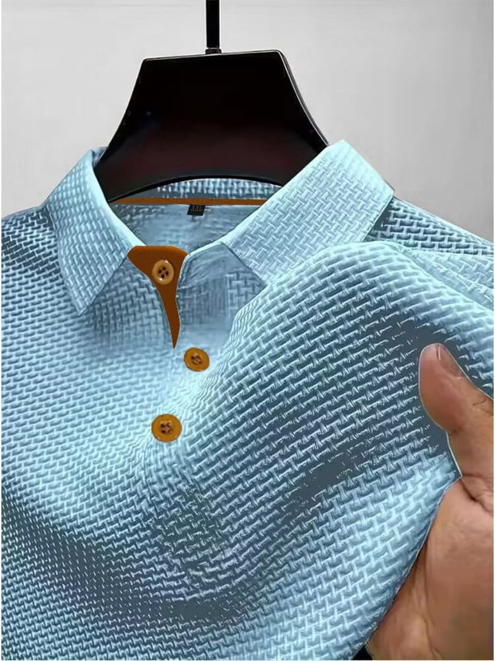 Emil | Herren Poloshirt mit strukturierter Textur