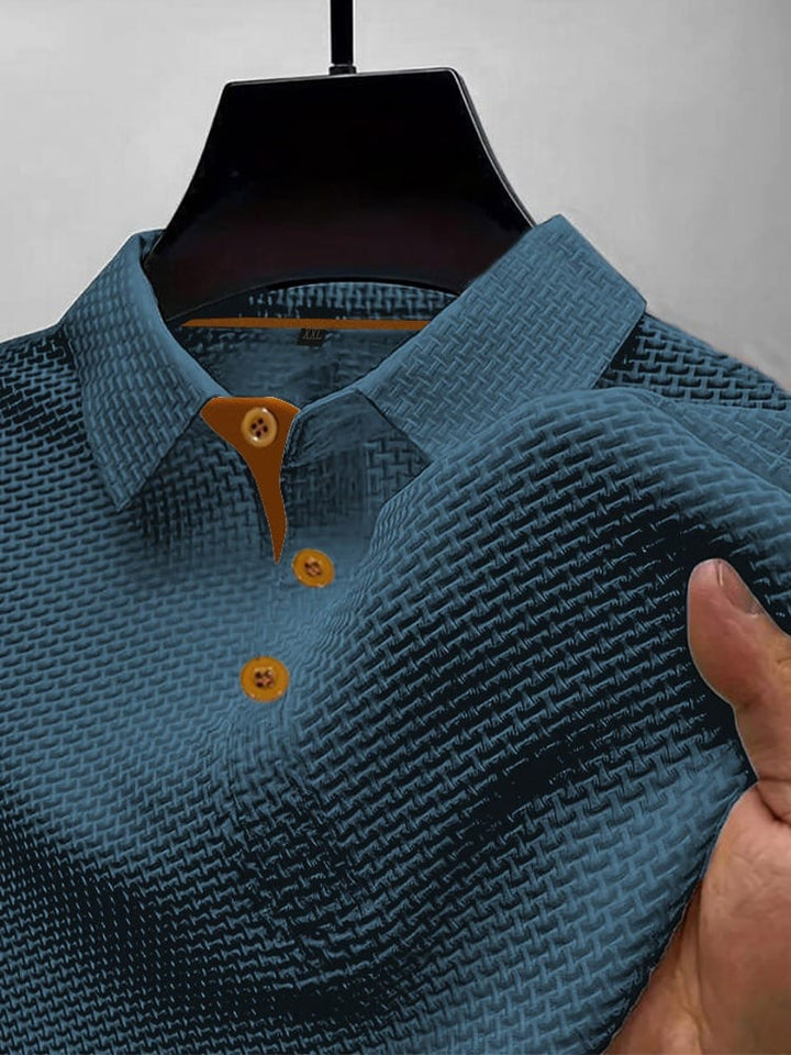 Emil | Herren Poloshirt mit strukturierter Textur