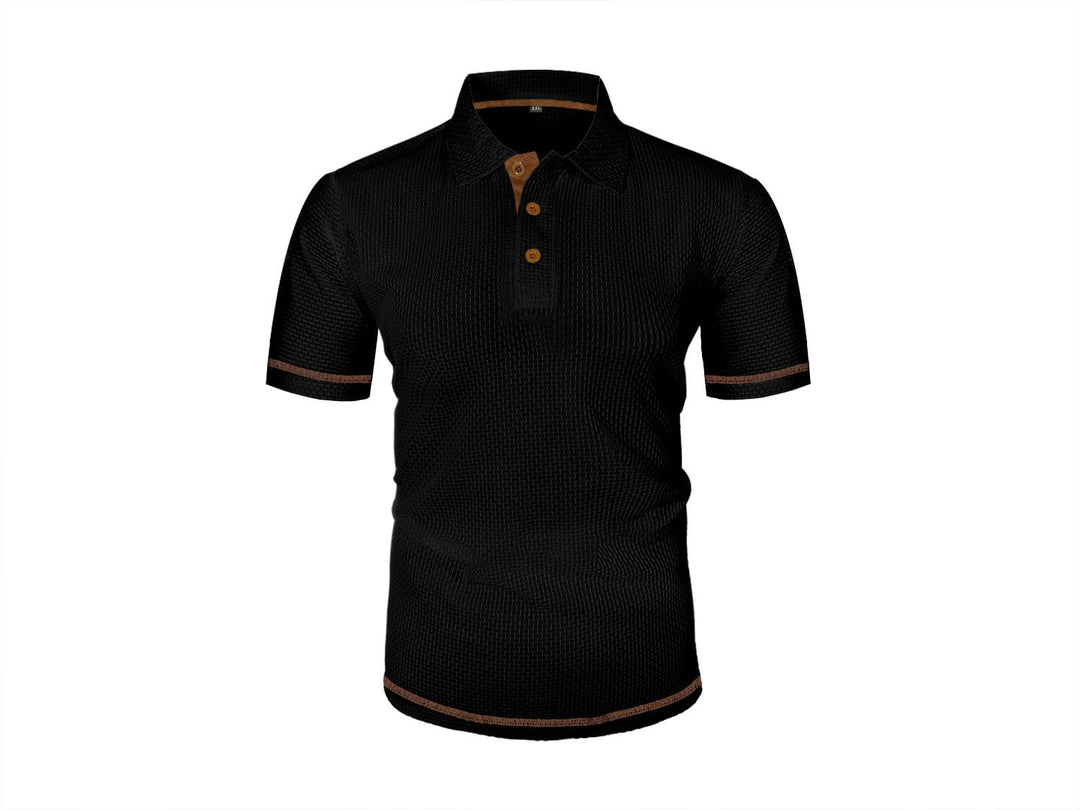 Emil | Herren Poloshirt mit strukturierter Textur