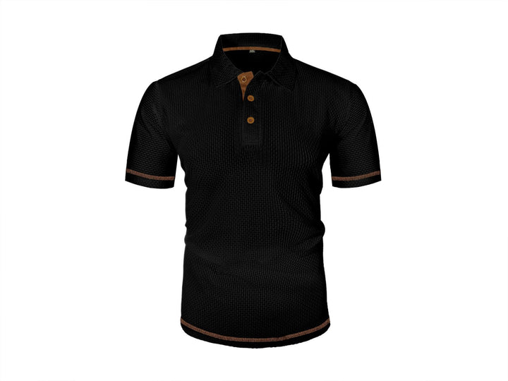 Emil | Herren Poloshirt mit strukturierter Textur