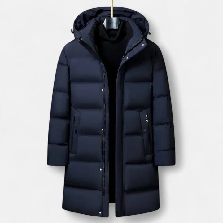 Emilian | Herren Daunenparka mit Kapuze