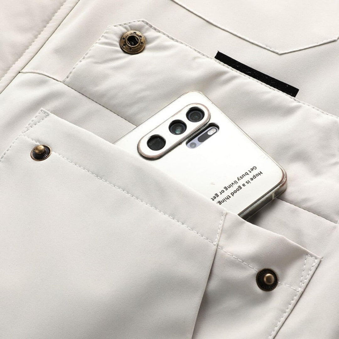 Lukas | Herren Kapuzenjacke mit mehreren Taschen