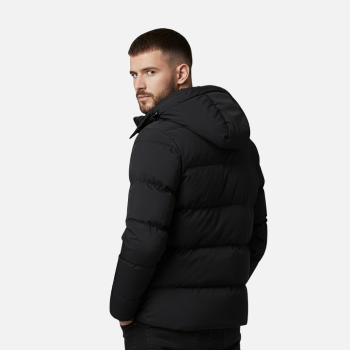 Steppjacke für Herren mit Kapuze