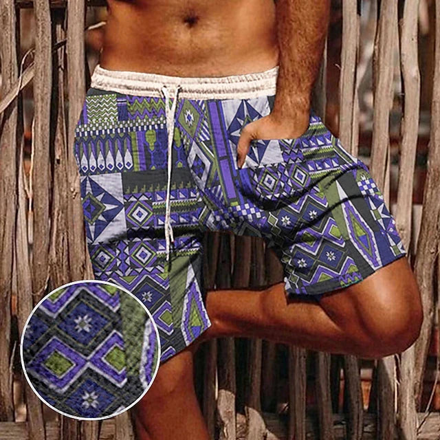 Mike | Boardshorts mit Ethno Print