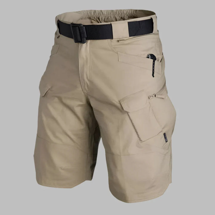 Ben | Reise Shorts mit Gürtel und Taschen