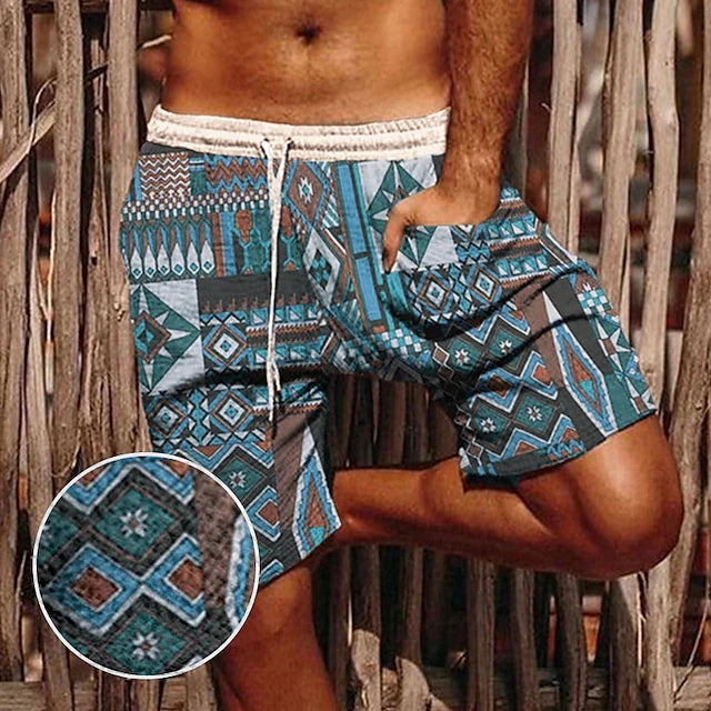 Mike | Boardshorts mit Ethno Print