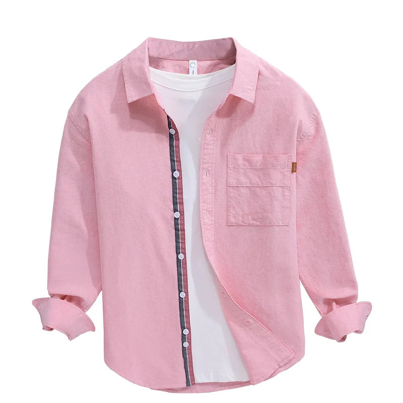 Men's Long-Sleeve Shirt | Classic Design and Timeless Style | Perfect for Everyday and Leisure