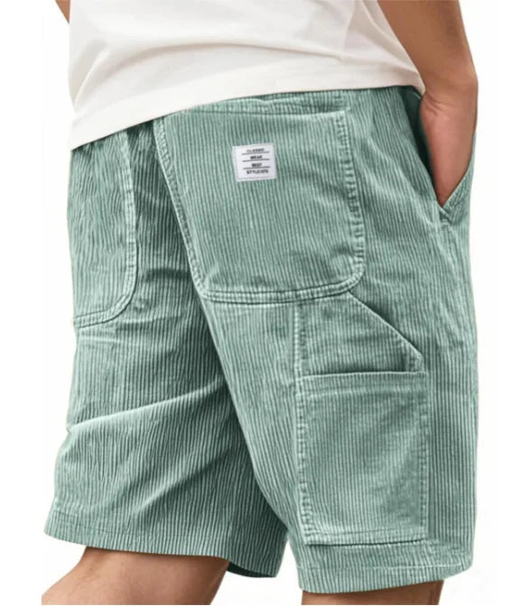 Felix | Cord Shorts mit Cargo-Taschen