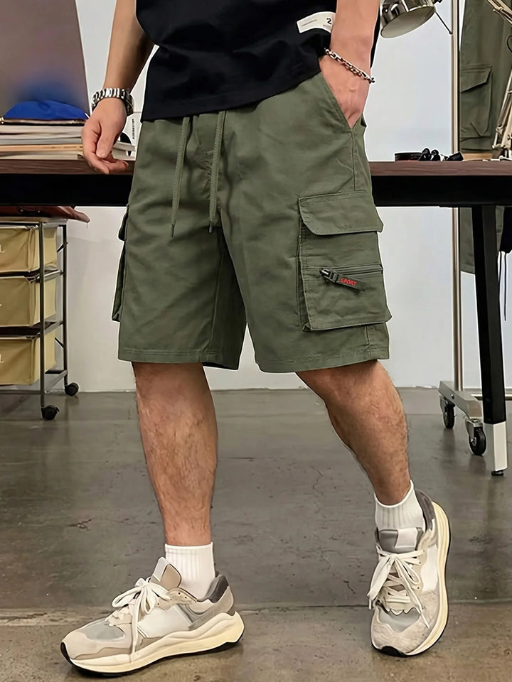 Lukas | Cargo Shorts mit Reißverschlusstaschen