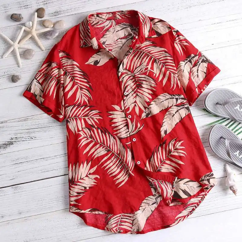 Marius | Hawaii Hemd mit Tropical Print