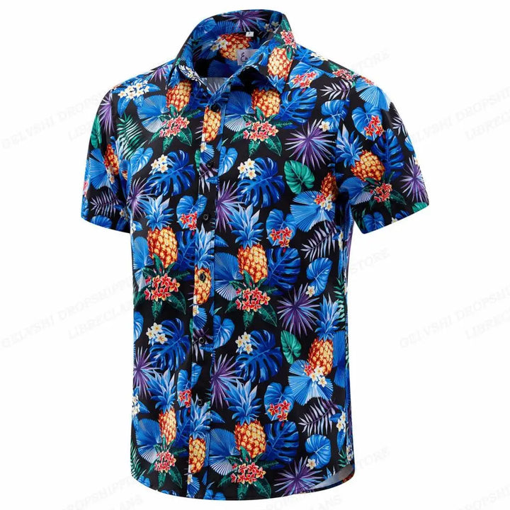 Milan | Hawaii Hemd mit Tropical Print