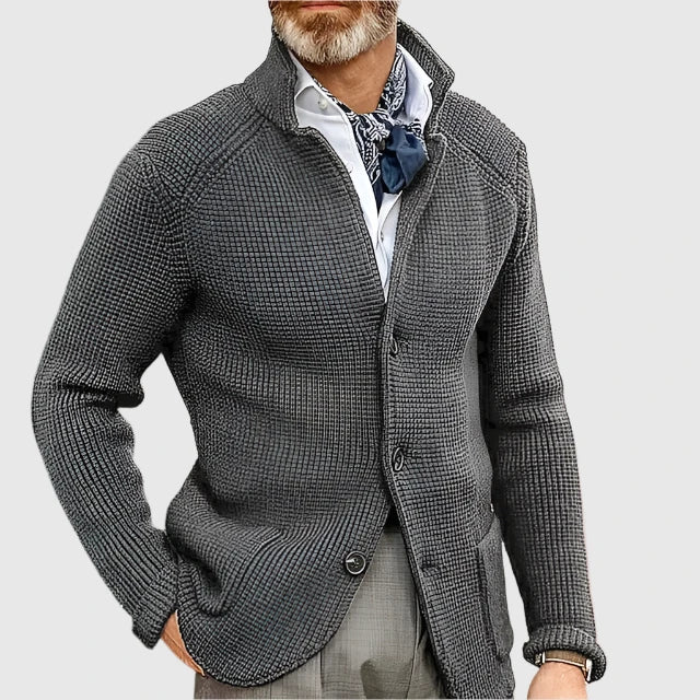Emil | Herren Cardigan mit Stehkragen