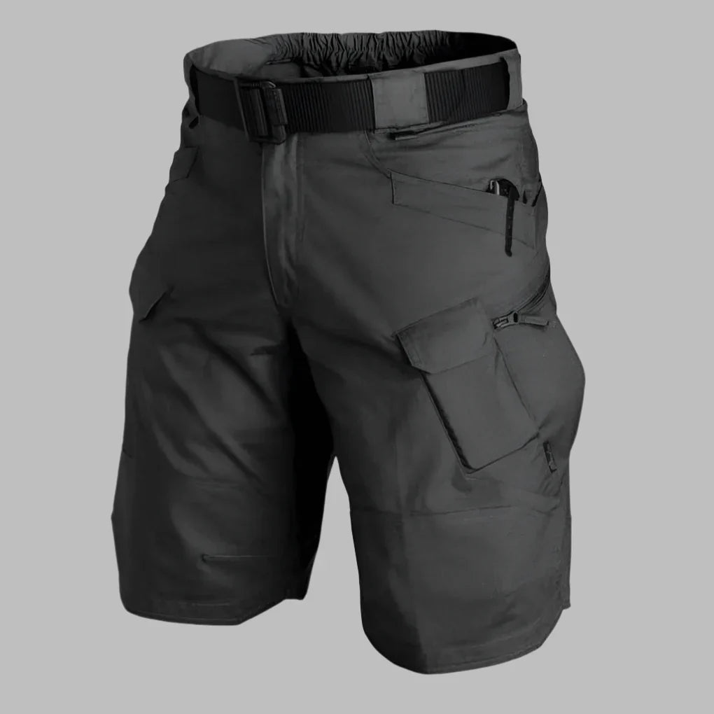 Ben | Reise Shorts mit Gürtel und Taschen