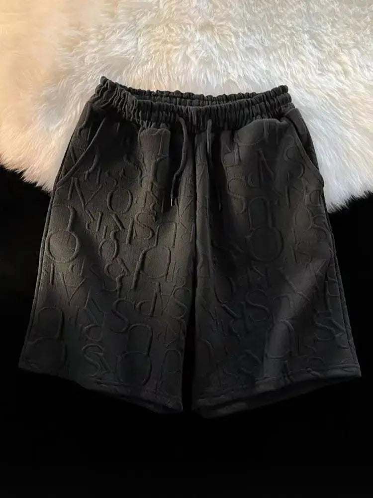 Levin | Strukturierte Sweat Shorts