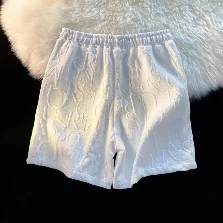 Levin | Strukturierte Sweat Shorts