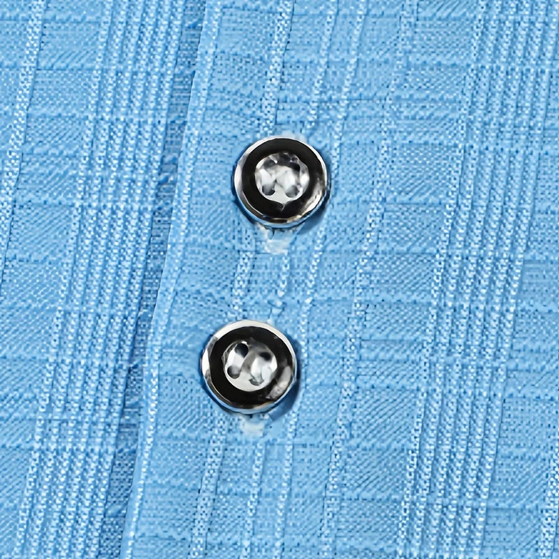 Herren Poloshirt mit Strukturmuster | Kurze Ärmel und Knopfleiste | Stilvoller Freizeitlook